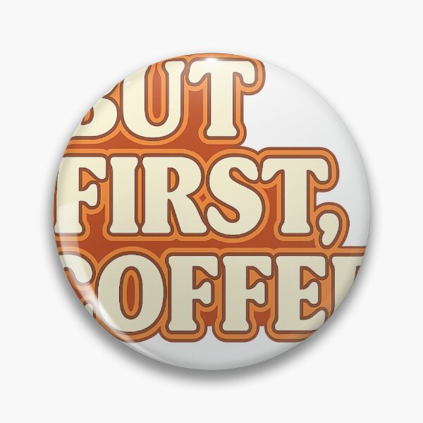 Item preview, But First Coffee – Minimalist Caffeine Quote Design designed and sold by theaussiedream.