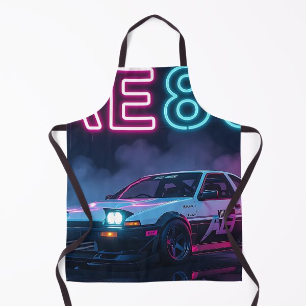 Item preview, Neon Art: Toyota AE 86, Lettering Red, Blue designed and sold by Salimgor Hangaround Music.