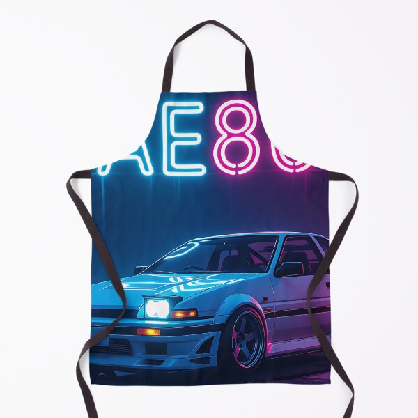 Item preview, Neon Art: White Toyota AE 86, Lettering Red, Blue designed and sold by Salimgor Hangaround Music.