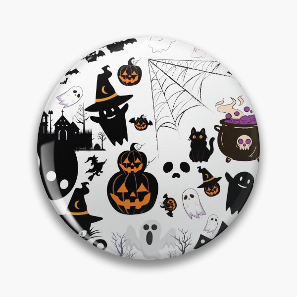 Item preview, Spooky Cute Booboo Halloween Seamless Pattern designed and sold by SammerDesign.
