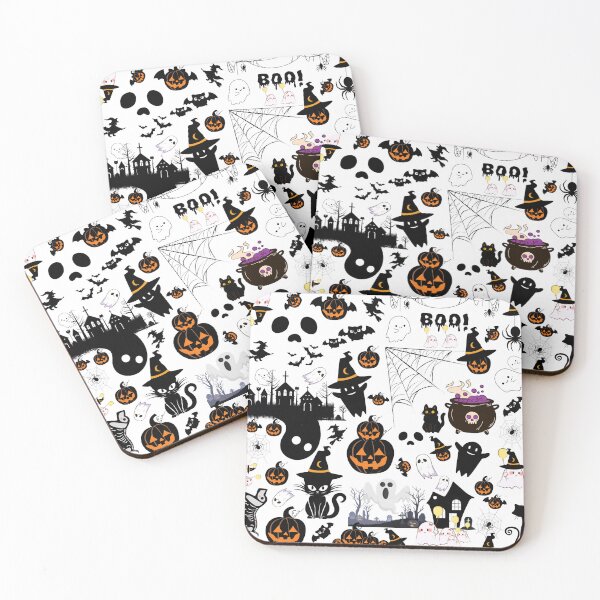 Item preview, Spooky Cute Booboo Halloween Seamless Pattern designed and sold by SammerDesign.