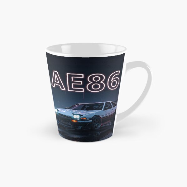 Item preview, Neon Art: Black/White Toyota AE 86, Lettering Red, Blue designed and sold by Salimgor Hangaround Music.