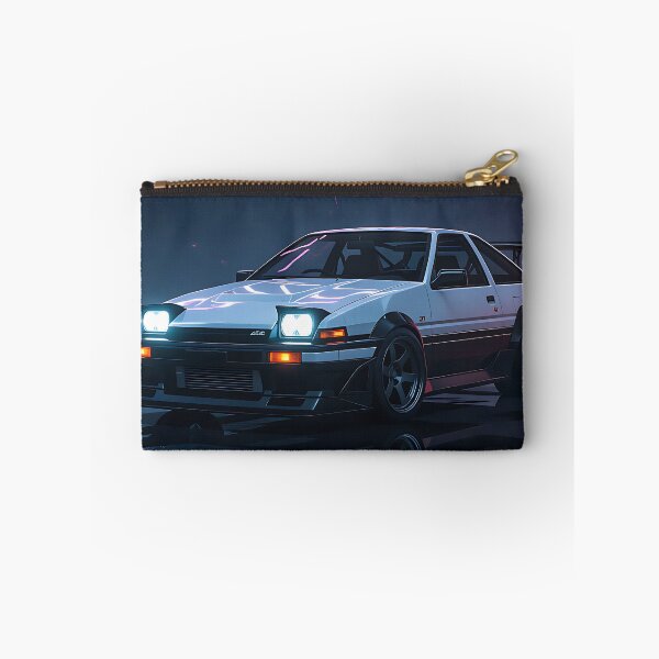 Item preview, Neon Art: Black/White Toyota AE 86, Lettering Red, Blue designed and sold by Salimgor Hangaround Music.