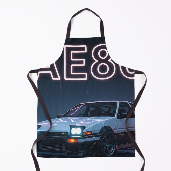 Item preview, Neon Art: Black/White Toyota AE 86, Lettering Red, Blue designed and sold by Salimgor Hangaround Music.