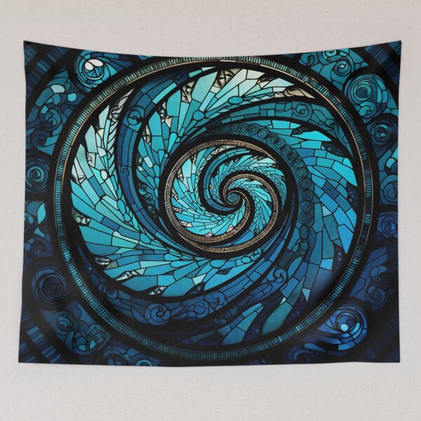 Item preview, New Zealand Māori Paua Koru Design Art designed and sold by GrinGalore.