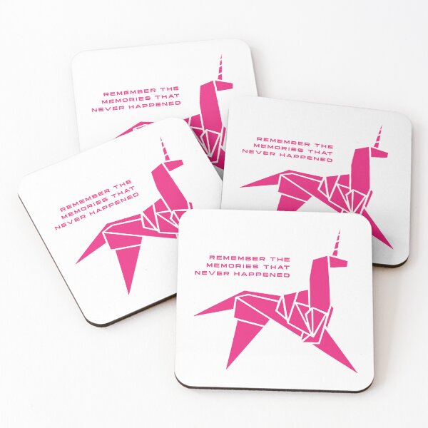 Item preview, Neon Origami Unicorn designed and sold by maggiehuth.