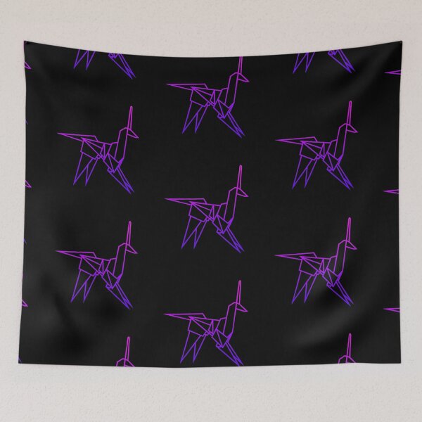 Item preview, Retro Blade Runner Origami Unicorn designed and sold by Harry Draws Straws.