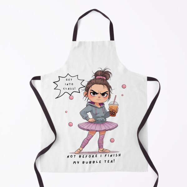 Item preview, Funny dance meme ballerina and bubble tea attitude designed and sold by Dance Vibes: Blingit Studios.