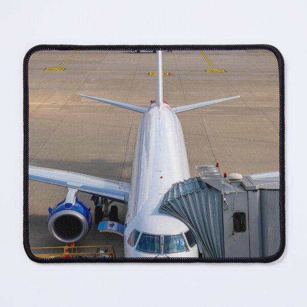 Item preview, Zurich Airport and Passenger Airplane and Boarding Bridge Gate on Airfield designed and sold by Mats Silvan.