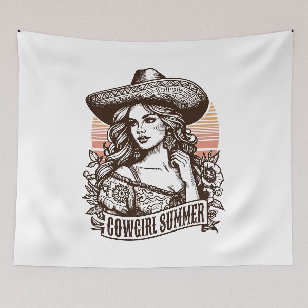 Item preview, Cowgirl Summer Retro Rodeo designed and sold by Jcat7.