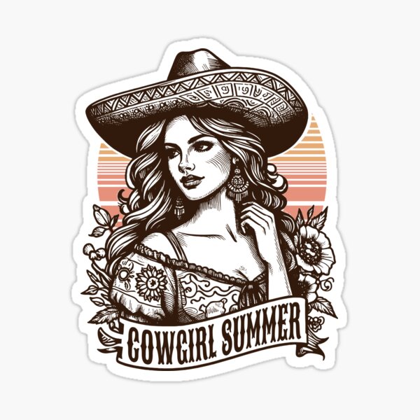 Item preview, Cowgirl Summer Retro Rodeo designed and sold by Jcat7.