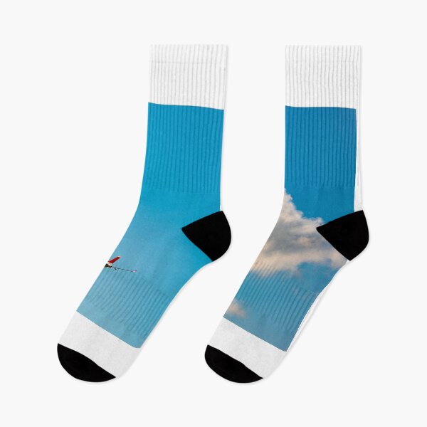 Item preview, Passenger Airplane Flying Against Blue Sky and Clouds designed and sold by Mats Silvan.