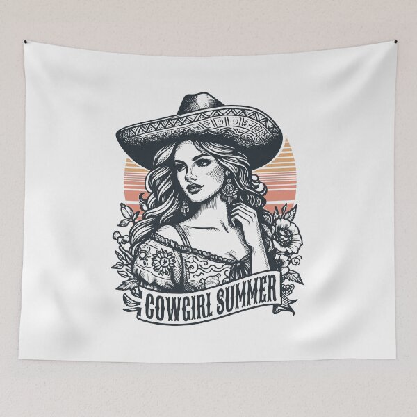 Item preview, Cowgirl Summer Retro Rodeo designed and sold by Jcat7.