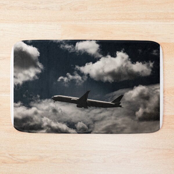 Item preview, Passenger Airplane Flying Against Blue Sky and Clouds designed and sold by Mats Silvan.