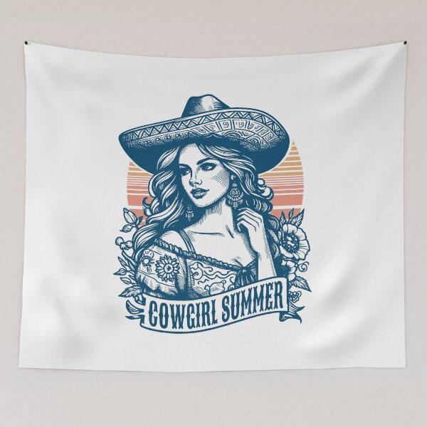 Item preview, Cowgirl Summer Retro Rodeo designed and sold by Jcat7.