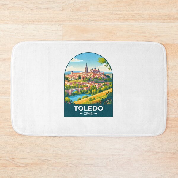 Artikelvorschau, Toledo, Spanien Sticker entworfen und verkauft von TulipaGraphics.