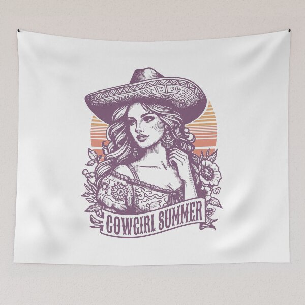 Item preview, Cowgirl Summer Retro Rodeo designed and sold by Jcat7.