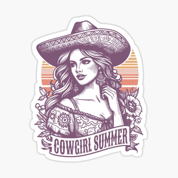Item preview, Cowgirl Summer Retro Rodeo designed and sold by Jcat7.