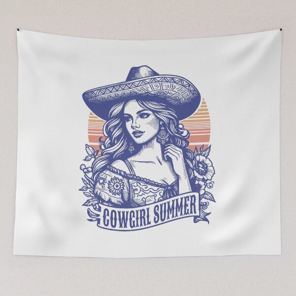 Item preview, Cowgirl Summer Retro Rodeo designed and sold by Jcat7.
