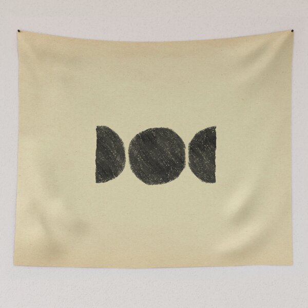 Item preview, Boho balancing shapes on vintage paper designed and sold by WhalesWay.