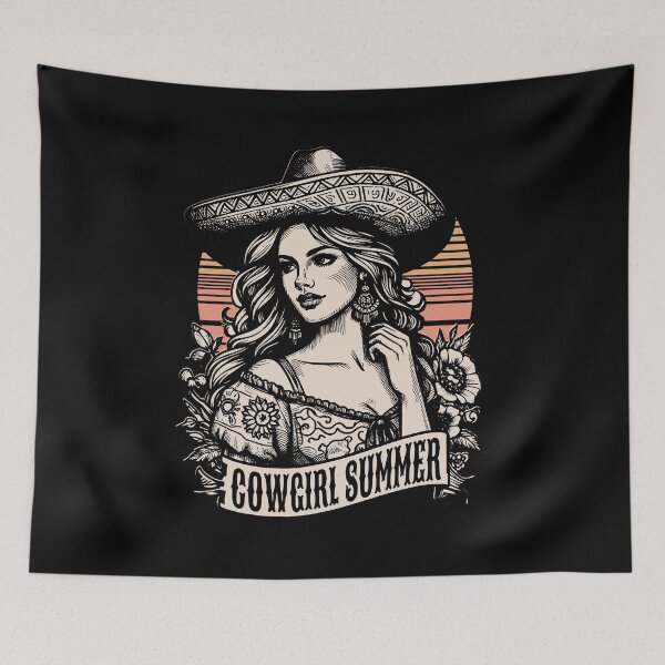 Item preview, Cowgirl Summer Retro Rodeo designed and sold by Jcat7.
