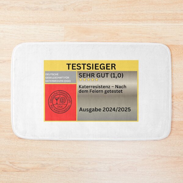 Item preview, Funny hangover medicine test winner design – party hangover resistance 2024/2025 designed and sold by Jawoahl.