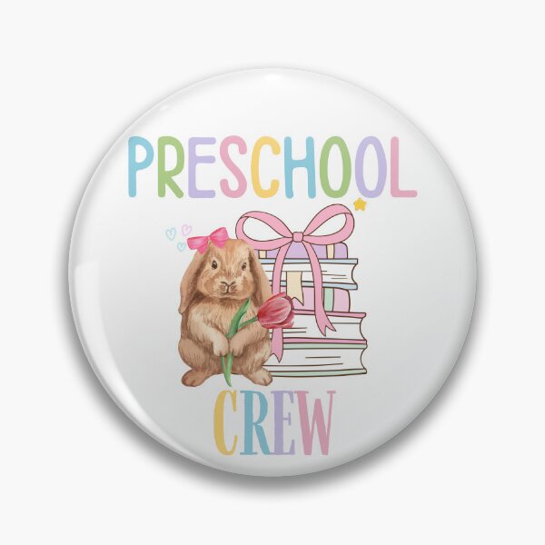 Item preview, Preschool Crew Cute Bunny Rabbit Lover For Kids, Woman designed and sold by thebest-2studio.