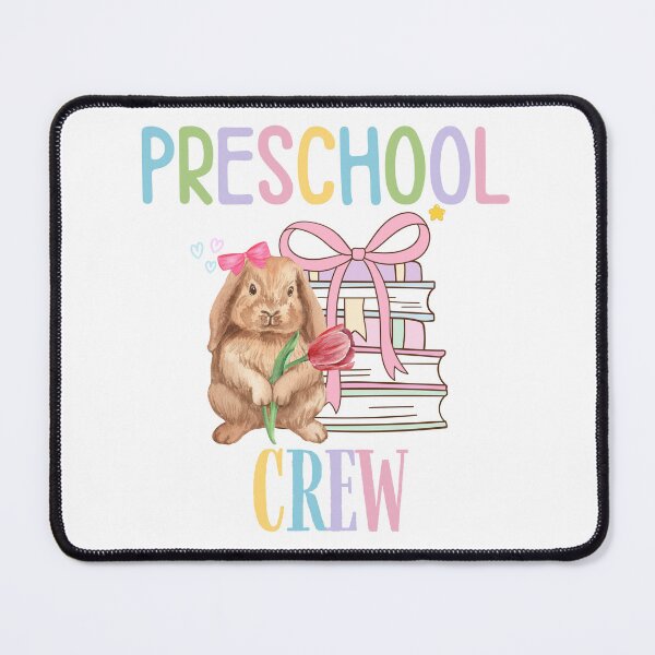 Item preview, Preschool Crew Cute Bunny Rabbit Lover For Kids, Woman designed and sold by thebest-2studio.