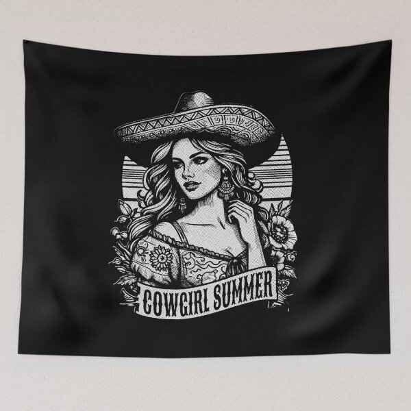 Item preview, Cowgirl Summer Retro Rodeo designed and sold by Jcat7.