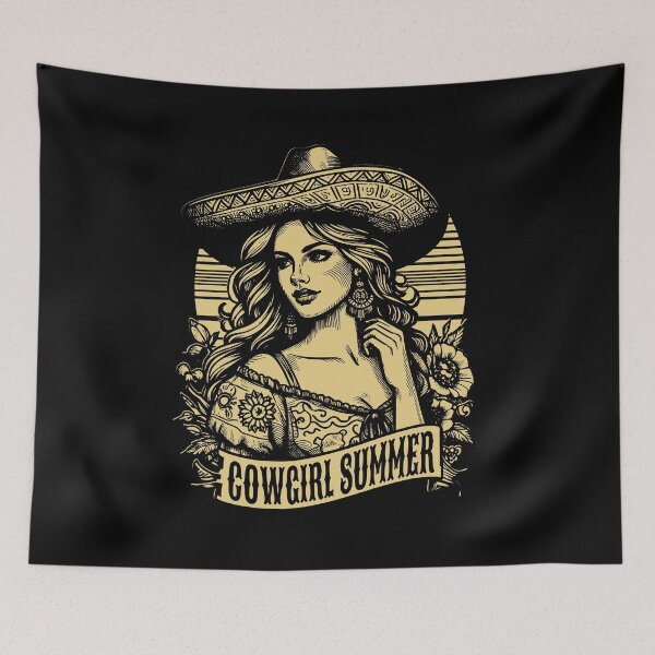 Item preview, Cowgirl Summer Retro Rodeo designed and sold by Jcat7.