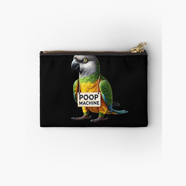 Item preview, Funny Poop Machine Senegal Parrot Lover Birding Meme designed and sold by Kimberley King Art  King Art.