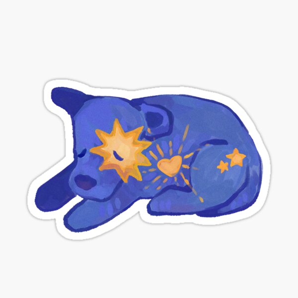 Item preview, star galaxy dog designed and sold by sjonniees.