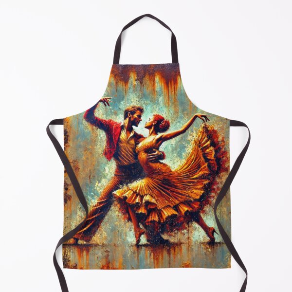 Item preview, Fiery Latin Dance Passionate Dancers designed and sold by ReachForArt.
