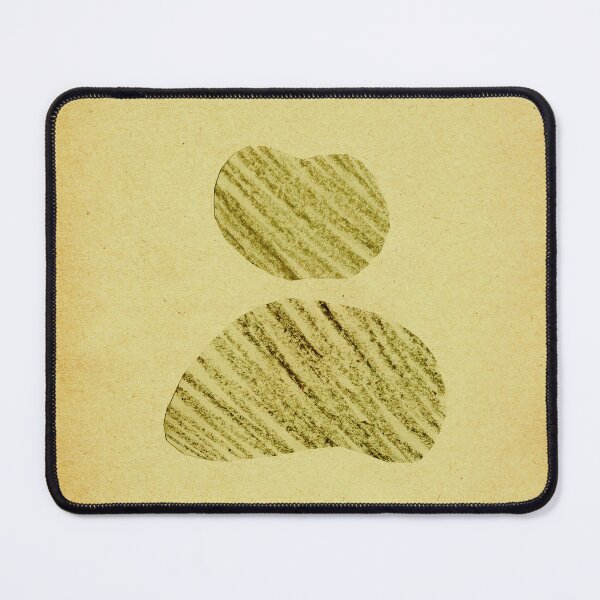 Item preview, Vintage greenish paper and abstract shapes designed and sold by WhalesWay.
