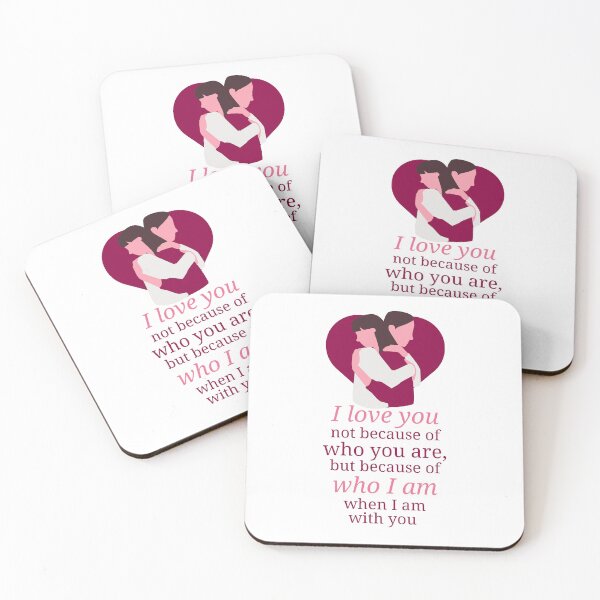 Item preview, I Love You – Romantic Quote Design Celebrating Self-Discovery Through Love designed and sold by ArtsyExplorer.