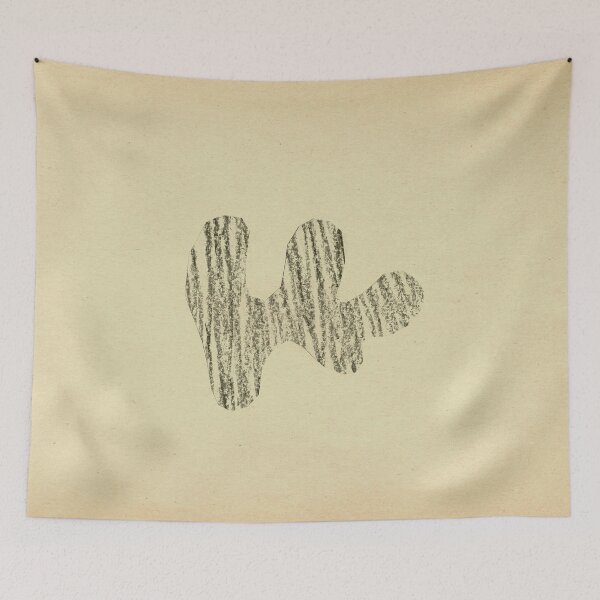 Item preview, Abstract cut out shape on vintage paper designed and sold by WhalesWay.