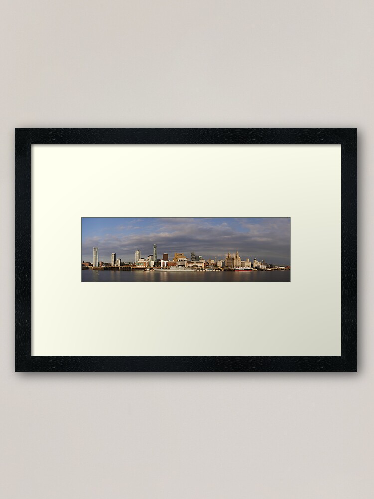 Alternate view of Liverpool Framed Art Print