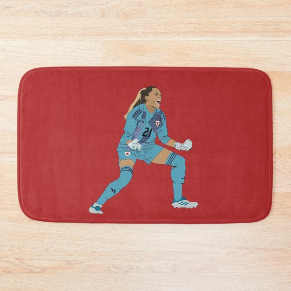 Item preview, Safia Middleton-Patel Wales GK Goal Celebration Minimalist Euros designed and sold by Hevding.