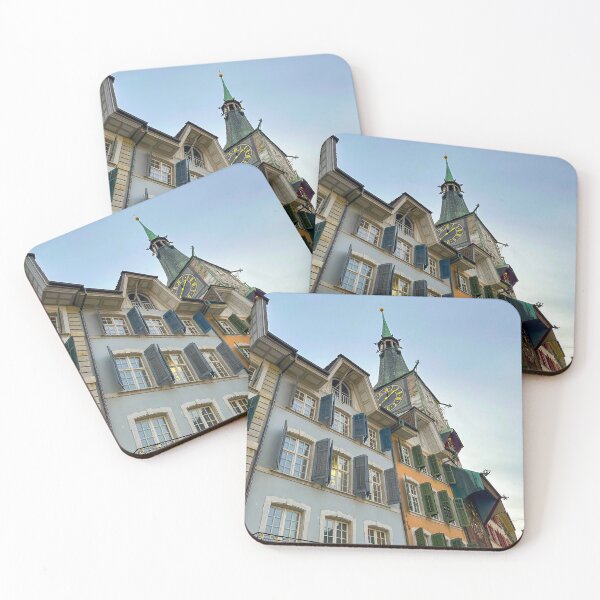 Item preview, The Zeitglockenturm Clock Tower and Colorful House Facades designed and sold by Mats Silvan.