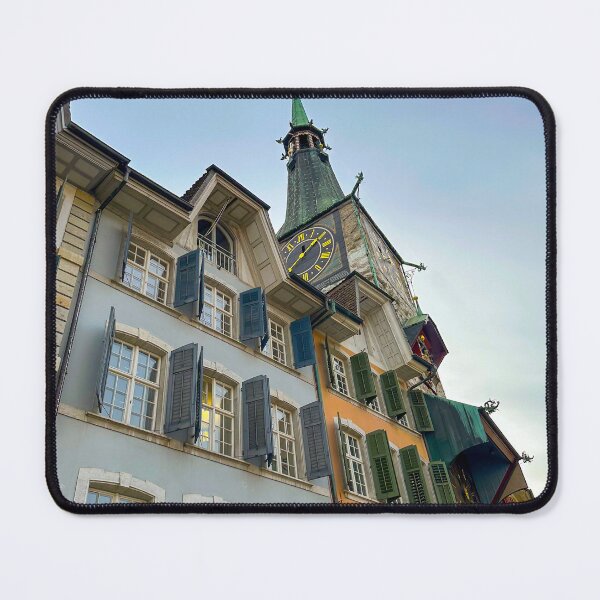 Item preview, The Zeitglockenturm Clock Tower and Colorful House Facades designed and sold by Mats Silvan.