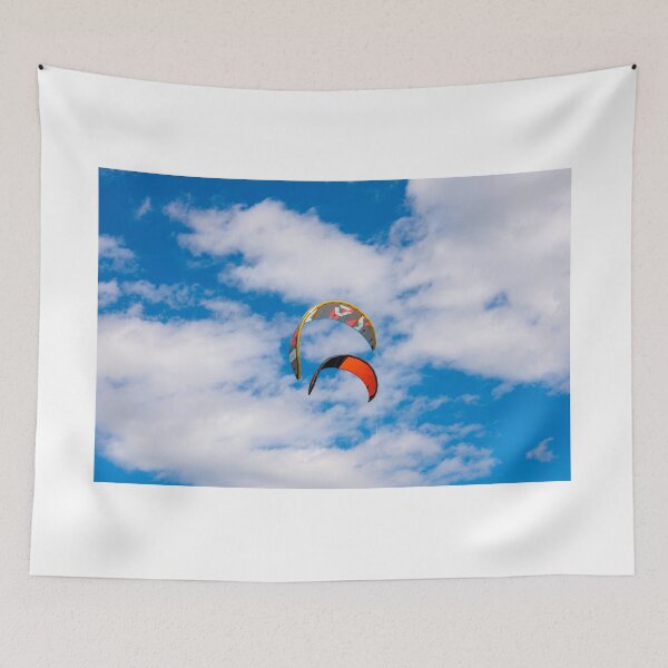 Item preview, Kite Sail Against Blue Sky and Clouds designed and sold by Mats Silvan.