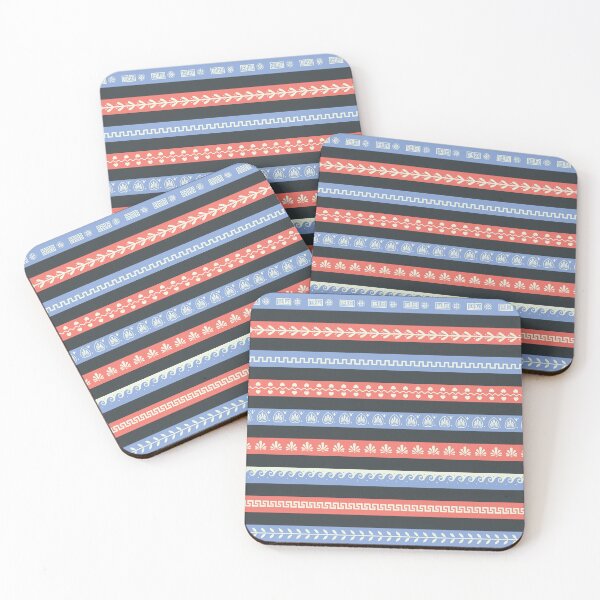 Item preview, Grrek Key Borders Pattern designed and sold by Sweta Dey.