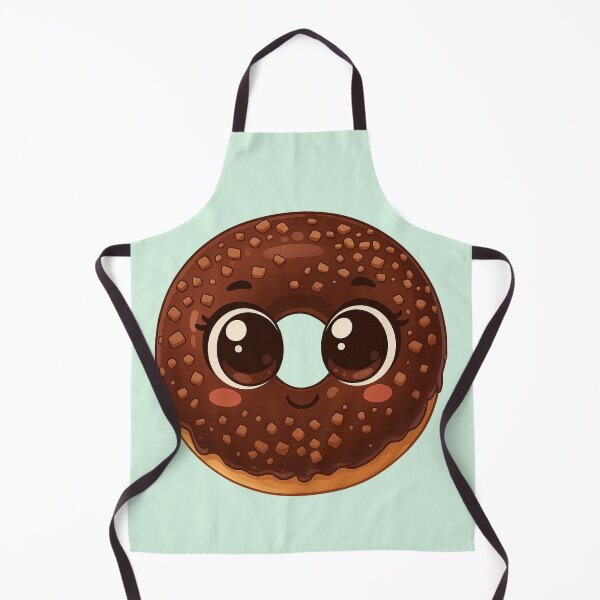 Item preview, Chocolate Sprinkle Donut in Kawaii Style designed and sold by Pacika.