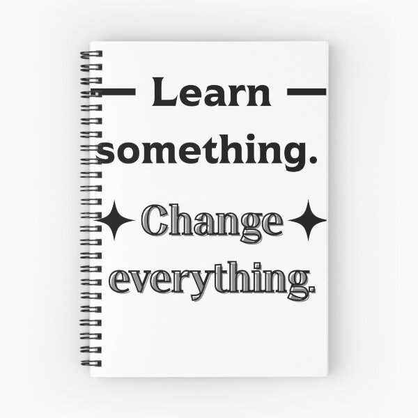 Item preview, Learn something. Change everything. designed and sold by Palmate-m.