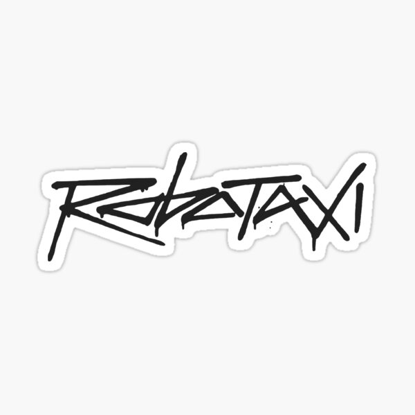 Item preview, ROBOTAXI - black designed and sold by lookass.