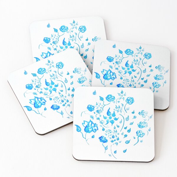 Item preview, Small Blue Wildflowers by ElitebyElise  designed and sold by ElitebyElise.