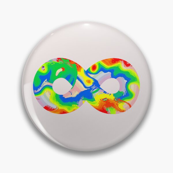 Item preview, AUTISM RAINBOW INFINITY 09 designed and sold by TorturedArtistX.
