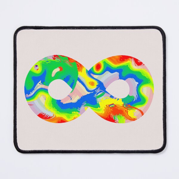 Item preview, AUTISM RAINBOW INFINITY 09 designed and sold by TorturedArtistX.