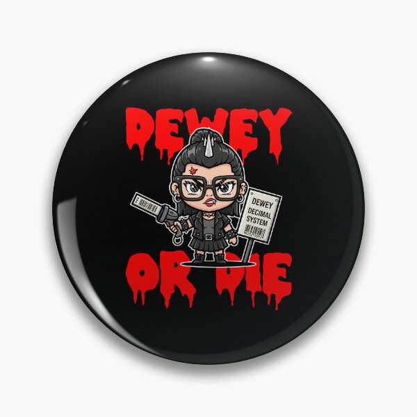 Item preview, DEWEY OR DIE - LIBRARIAN GIFT designed and sold by KEF Custom.
