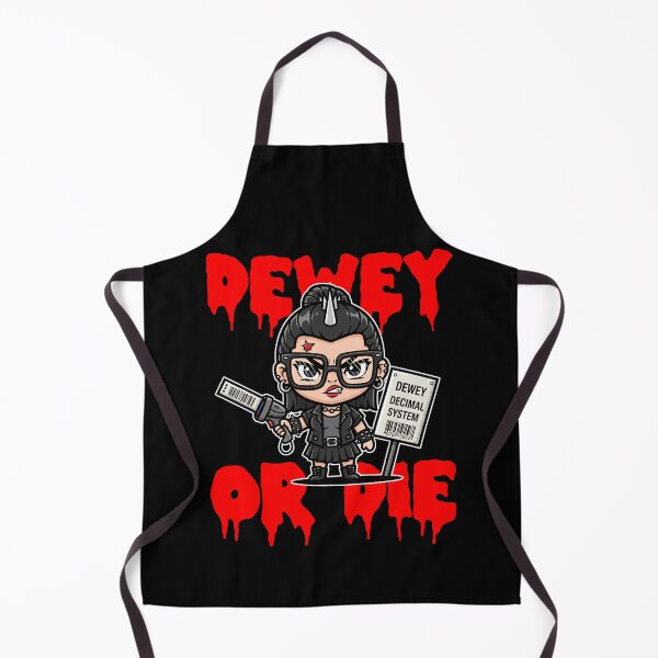 Item preview, DEWEY OR DIE - LIBRARIAN GIFT designed and sold by KEF Custom.